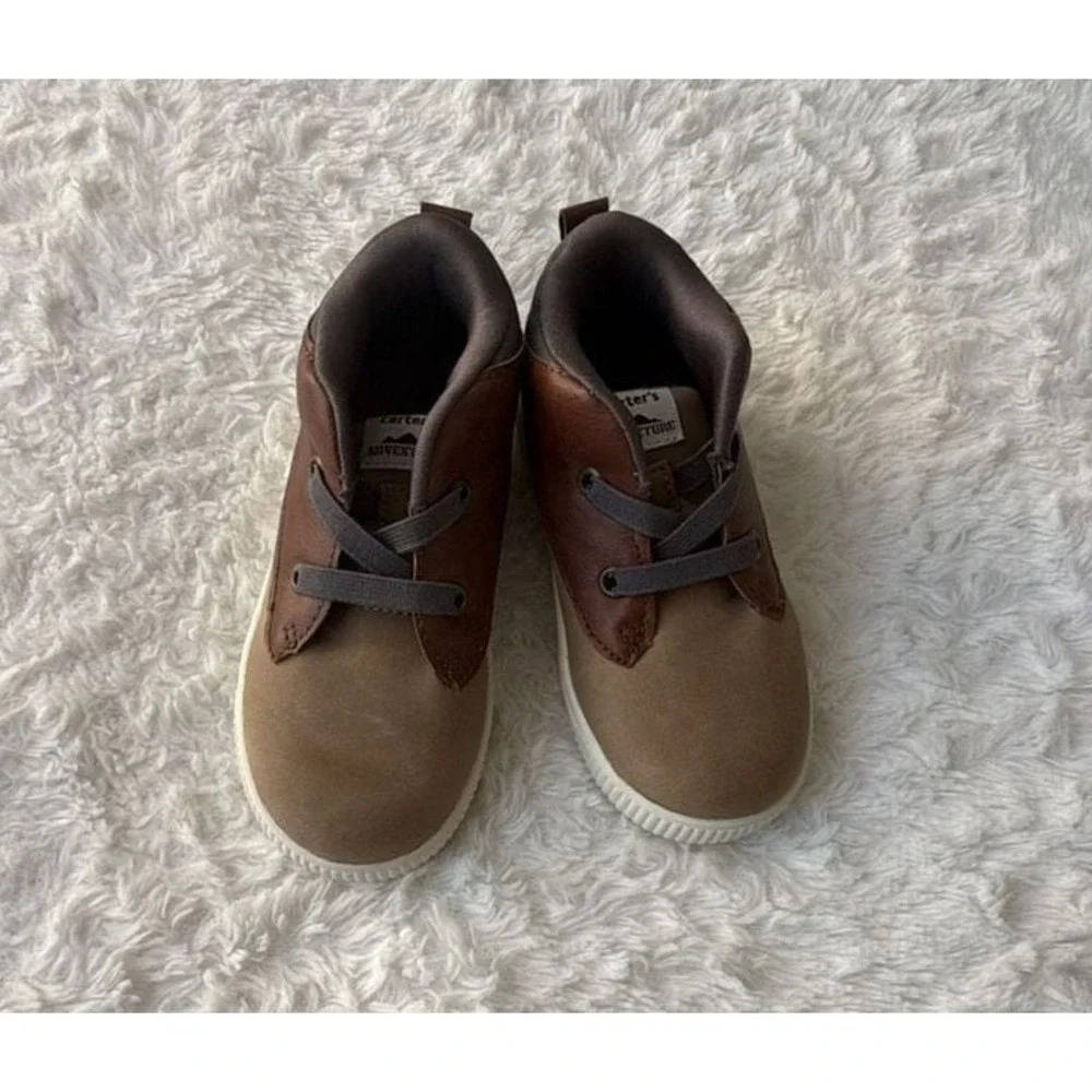 Carter's Adventure Toddler Boys High Top Sneakers Size 8